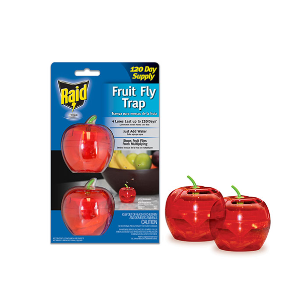 Raid 60 and 120 Day Supply Fruit Fly Trap - Pic Corp