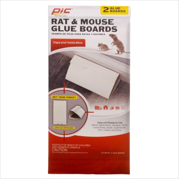 PIC Rat and Mouse Glue Tray 2 Pack