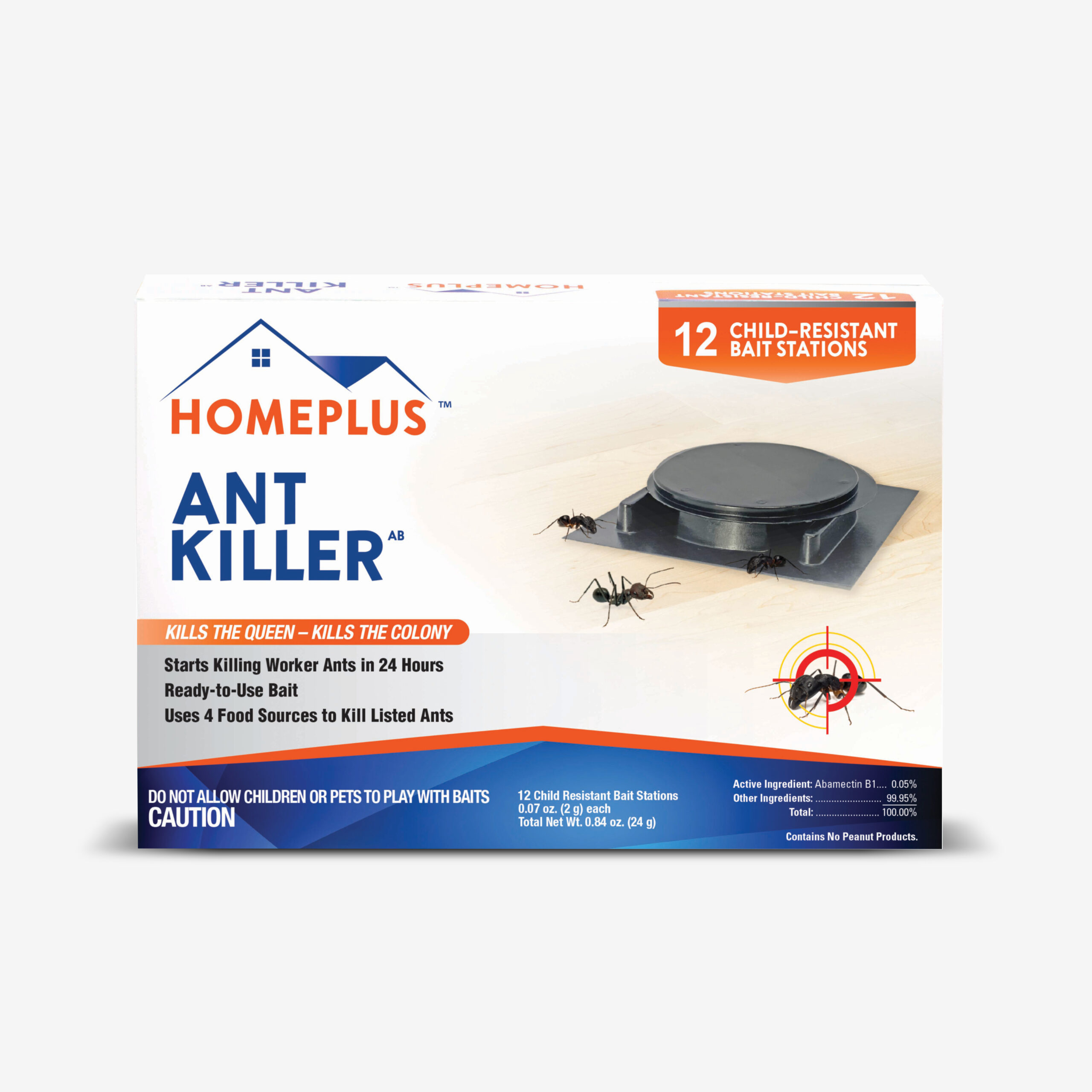 Homeplus™ Ant Killer AB, Metal Ant Bait, Ants Killer for House, Ant Traps  Indoor & Outdoor, 4 Pack