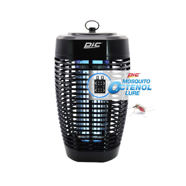 PIC Bug Zapper with PIC Mosquito Octenol Lure, 1-½ Acre Coverage, Mosquito Zapper, Fly Traps, Fly Zapper, Mosquito Killer