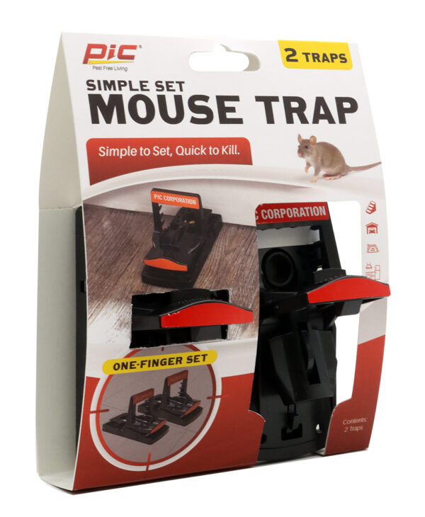 PIC Simple Set Mouse Trap 2 Pack